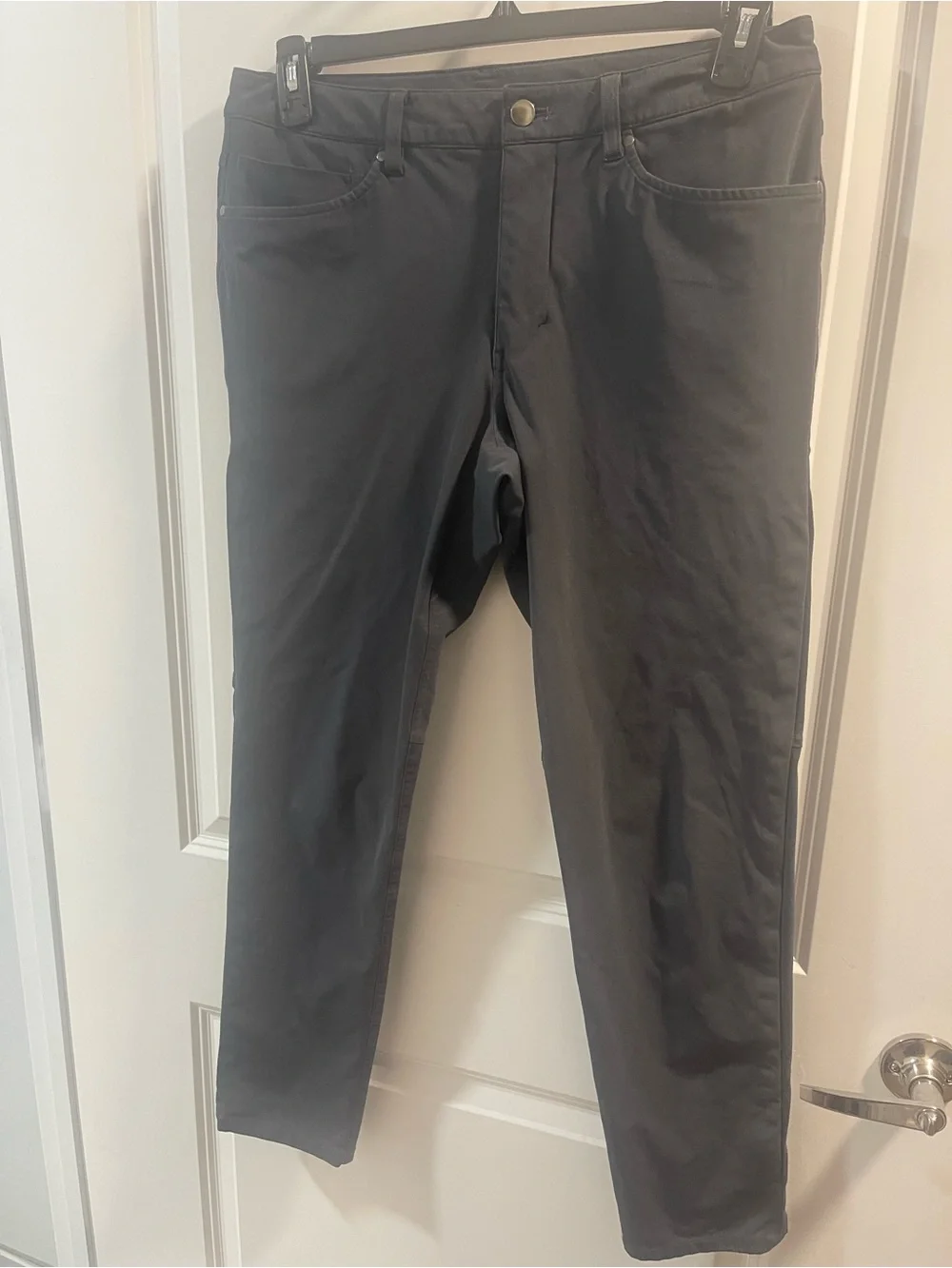lululemon athletica Gray Slim Stretch Pants